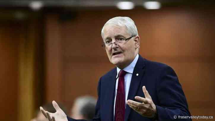 Liberal MP, former cabinet minister Marc Garneau is leaving the House of Commons