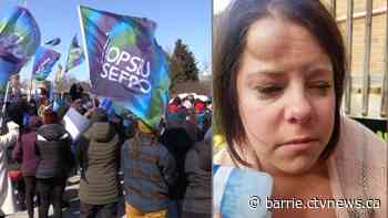 OPSEU demands workers terminated after raising safety concerns at Alliston organization be reinstated