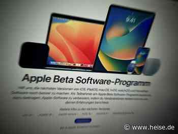 iOS 16.4 Beta: Apple weicht neue Beta-Registrierung bereits auf