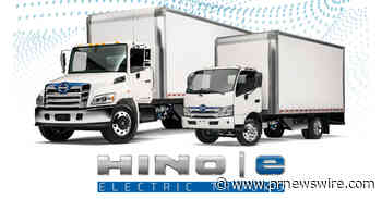 HINO TRUCKS EXPANDS PRODUCT PORTFOLIO TO INCLUDE ELECTRIC VEHICLES