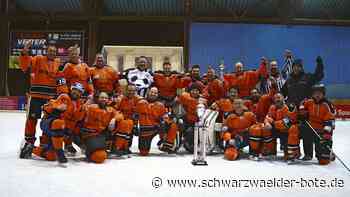 Eishockey in Bad Liebenzell: Team holt den Titel in der Hobby-Liga