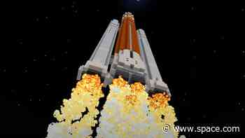 NASA and Minecraft want you to build and launch rockets in new Artemis missions worlds