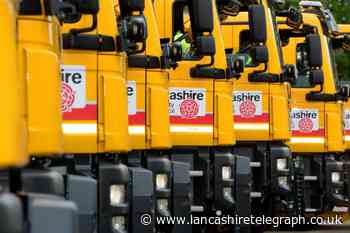 Lancashire County Council's gritters are out in force