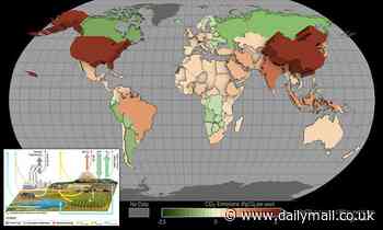 Earth's carbon dioxide super-emitters revealed - with the US and China topping the list