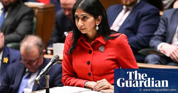 Suella Braverman accused of rule breach over ‘blob of civil servants’ email