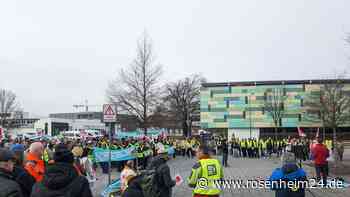 „Schulterklopfen macht nicht satt“: Öffentlicher Dienst geht in Rosenheim auf die Barrikaden