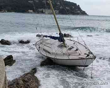 Ce que l’on sait sur le nouveau voilier "fantôme" qui s’est échoué à Villefranche-sur-Mer ce mercredi