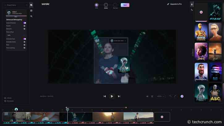 Wonder Dynamics puts a full-service CG character studio in a web platform