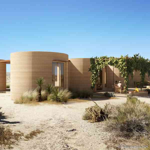 BIG and ICON design 3D-printed campground hotel in Marfa