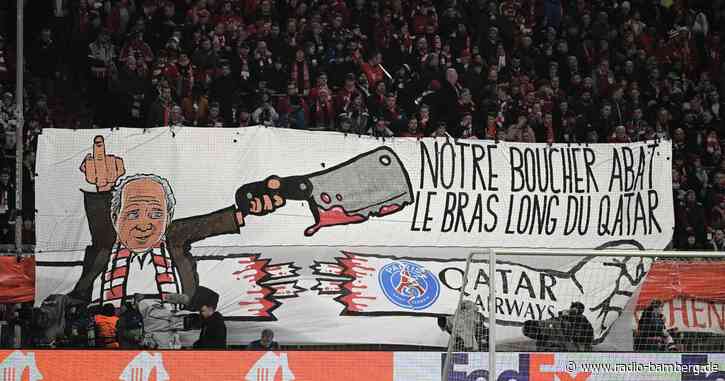 Bayern-Fans protestierten mit Banner gegen Katar und PSG