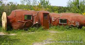 You can book to stay in the hotel shaped like a colon