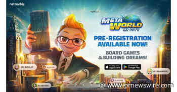 NETMARBLE ABRE LA PREINSCRIPCIÓN PARA SU NUEVO JUEGO DE MESA DE METAVERSO META WORLD: MY CITY