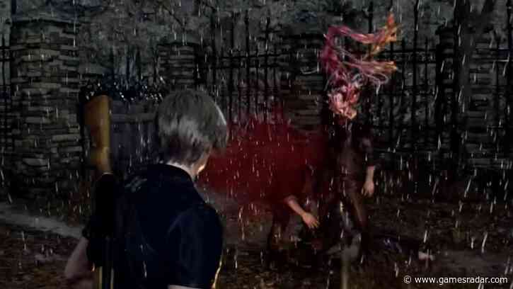 Resident Evil 4 Remake day one patch will fix the game's bad rain