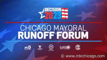 Watch Live: Paul Vallas, Brandon Johnson Face Off in Chicago Election Forum