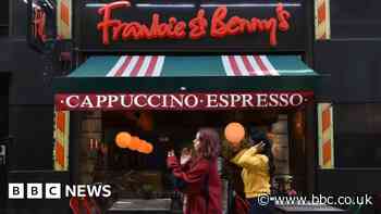 Frankie and Benny's owner to close 35 more restaurants