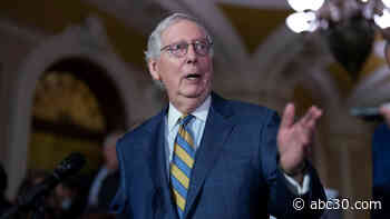 GOP leader Mitch McConnell hospitalized after fall, spokesperson says