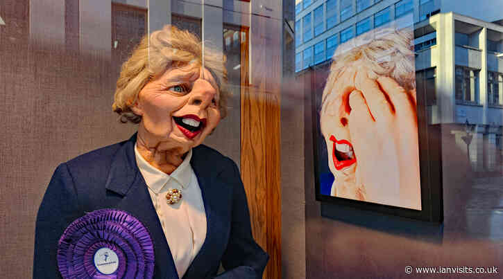 There’s a small Spitting Image exhibition in central London
