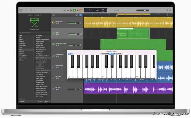 Apple releases GarageBand for macOS 10.4.8