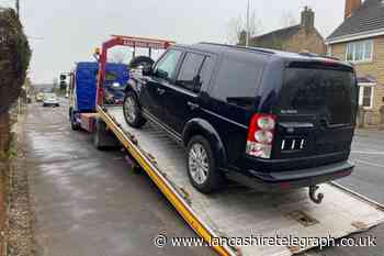 Police seize uninsured car with ‘false licence plates’