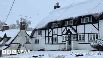 In pictures: Snowy scenes from around the south