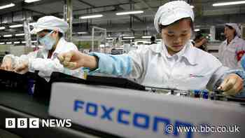 Foxconn: iPhone maker sees revenue slump as demand weakens