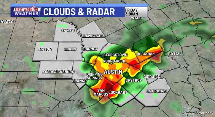 Increasing risk of strong storms Thursday night