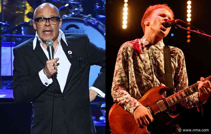 Watch Harry Hill join Black Midi on stage in London