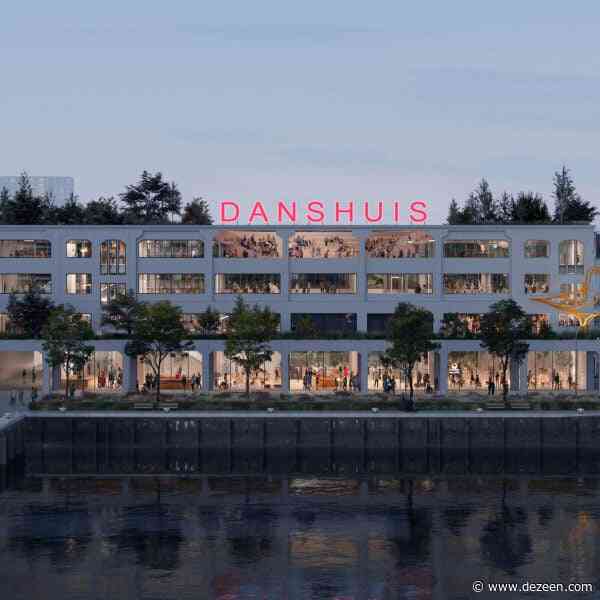 MAD unveils design for Danshuis and images of gigantic spiral staircase in Rotterdam