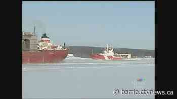 Ice-breakers signal end to winter ice activities in Midland