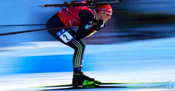 Biathletin Herrmann-Wick Dritte im Einzel von Östersund