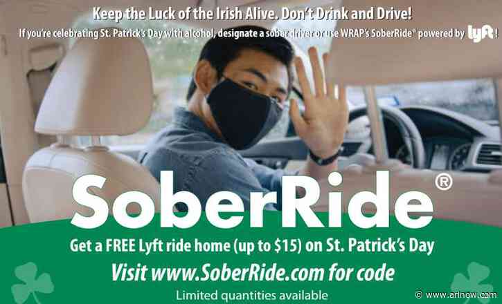 SoberRide offering free rides home on St. Patrick’s Day