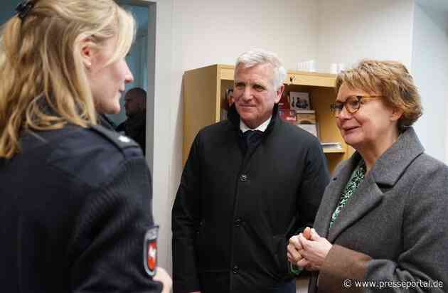 POL-LG: Innenministerin Daniela Behrens besucht die Polizeidirektion Lüneburg