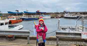 Girl, 8, walking 128 miles for mental health after dad admitted to psychiatric hospitals