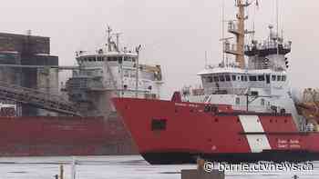 Midland Harbour expecting ice-breakers to halt ice activities