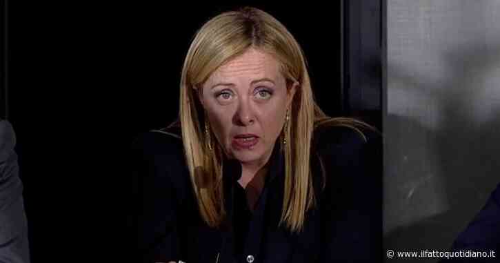 Migranti, Meloni: “Questo governo andrà a cercare gli scafisti lungo tutto il globo terracqueo”