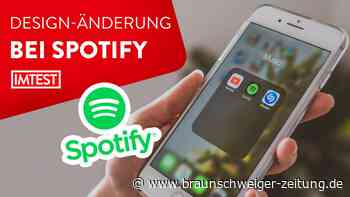 Design-Änderung bei Spotify // IMTEST