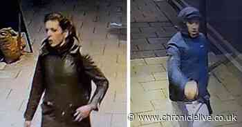 Police investigating Sunderland robbery of teen release images of man and woman they want to trace