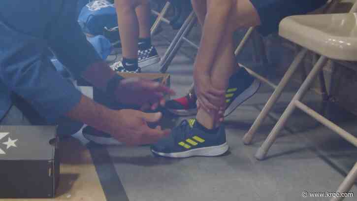 Donate to KRQE Cares Shoes For Kids
