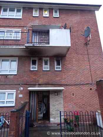 Stratford: Electric fan heater sparks maisonette fire
