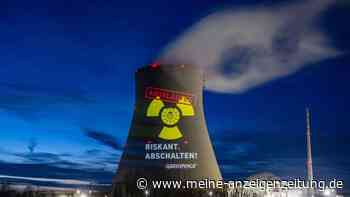 Greenpeace protestiert an drei aktiven AKW gegen Atomkraft