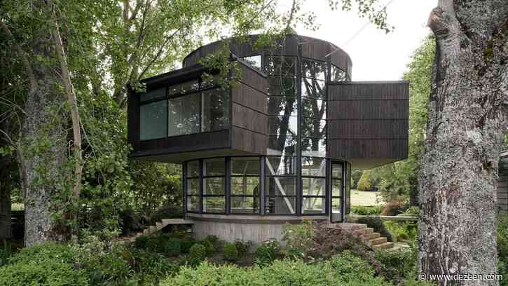 Dezeen Debate features a "charmingly odd" lake house in Southern Chile