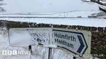 Yorkshire affected by heavy snow and strong winds