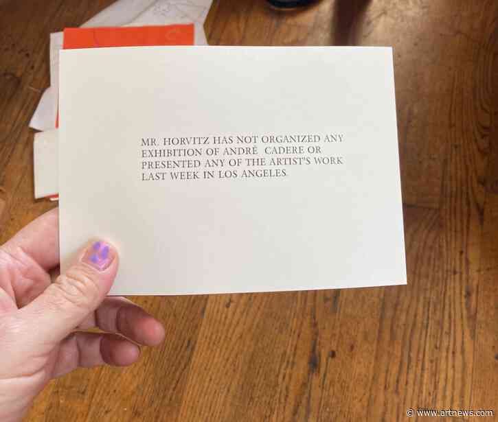 Cult Artist’s Rare US Show Gets Disavowed by His Estate, Ruffling Feathers in Los Angeles