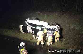 FW-BOT: PKW auf A31 überschlagen