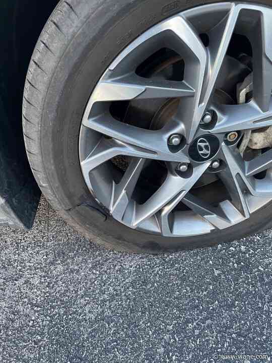 Potholes at Jefferson Pointe cost one driver $120