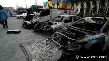 See the destruction left after Russia launched a massive missile attack against Ukraine