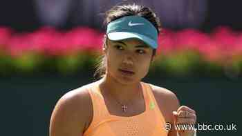 Indian Wells: Emma Raducanu beats Danka Kovinic as Jack Draper sets up Dan Evans clash