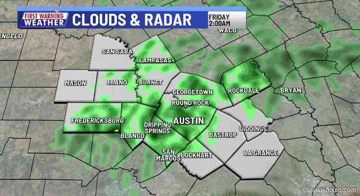 Storm risk decreasing overnight, but some rain still possible