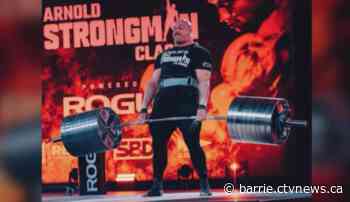 Barrie man quickly becoming one of the world's strongest