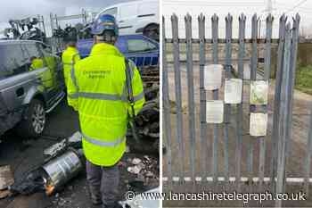 Council taking action against skip hire company in Great Harwood